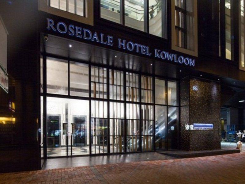 Rosedale Hotel Kowloon Hongkong Exteriör bild