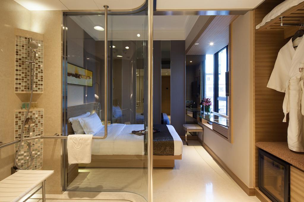 Rosedale Hotel Kowloon Hongkong Exteriör bild