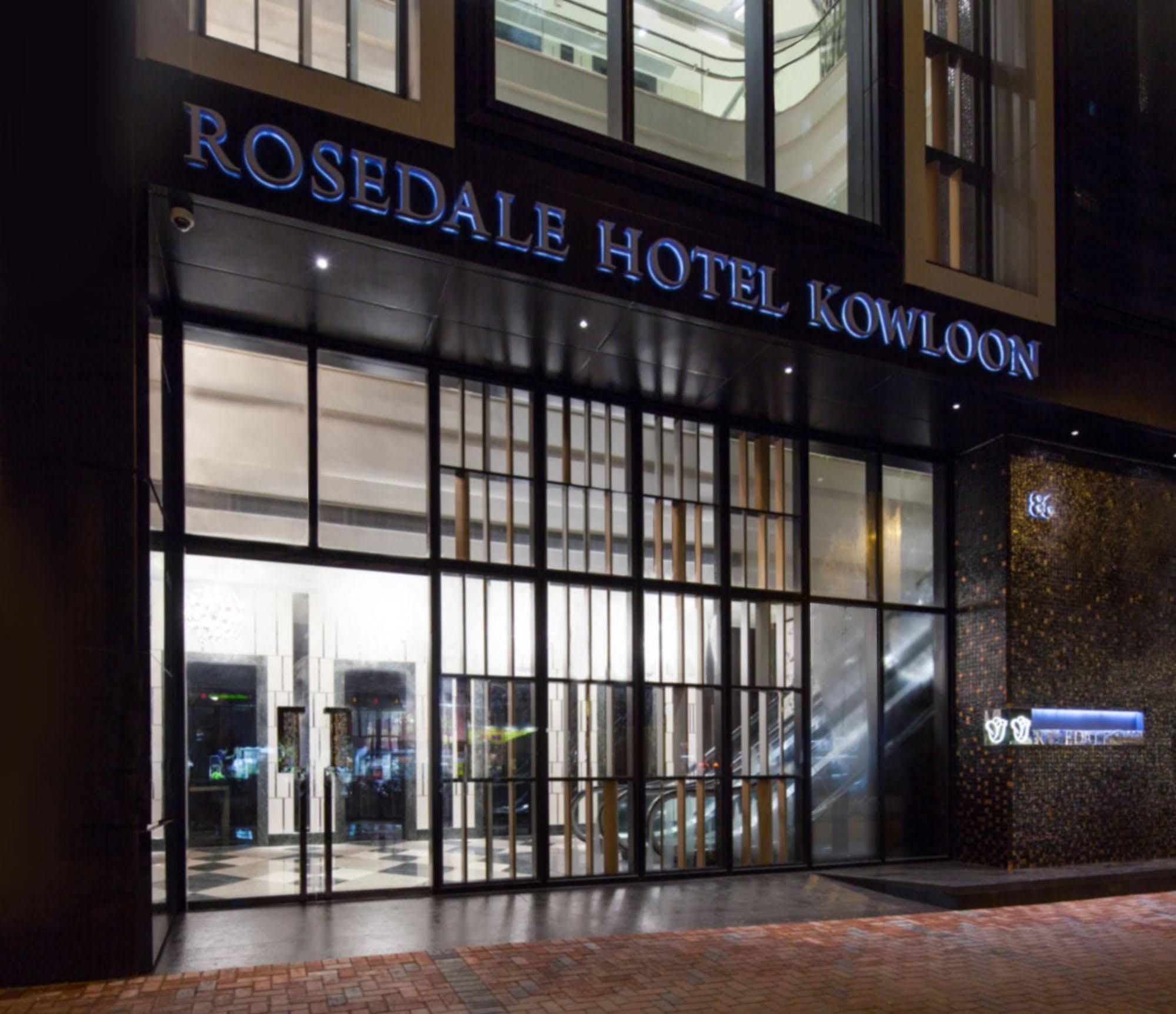 Rosedale Hotel Kowloon Hongkong Exteriör bild